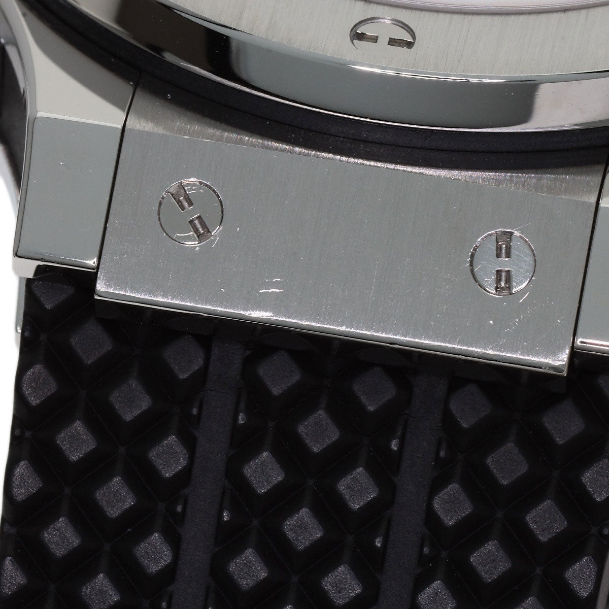 HUBLOT Big Bang 1.7" Watches 301.SX.130.RX Stainless Steel/Rubber mens