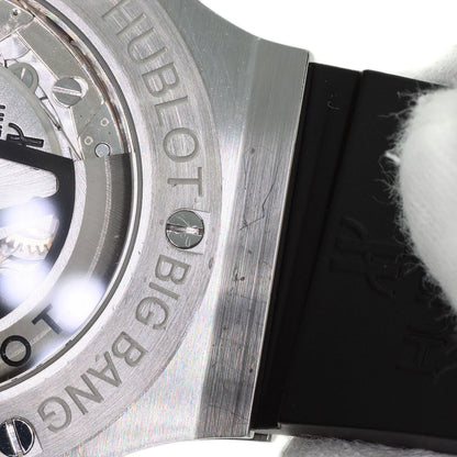 HUBLOT Big Bang 1.7" Watches 301.SX.130.RX Stainless Steel/Rubber mens