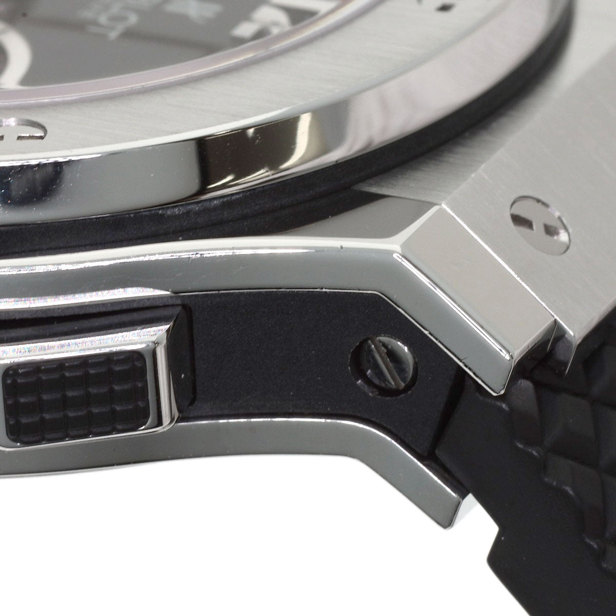 HUBLOT Big Bang 1.7" Watches 301.SX.130.RX Stainless Steel/Rubber mens