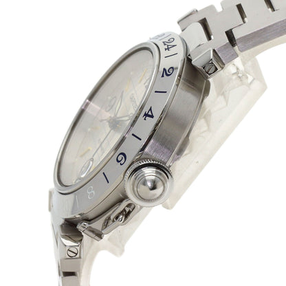 CARTIER Pasha C Meridian GMT Watches W31029M7 Stainless Steel/Stainless Steel Boys