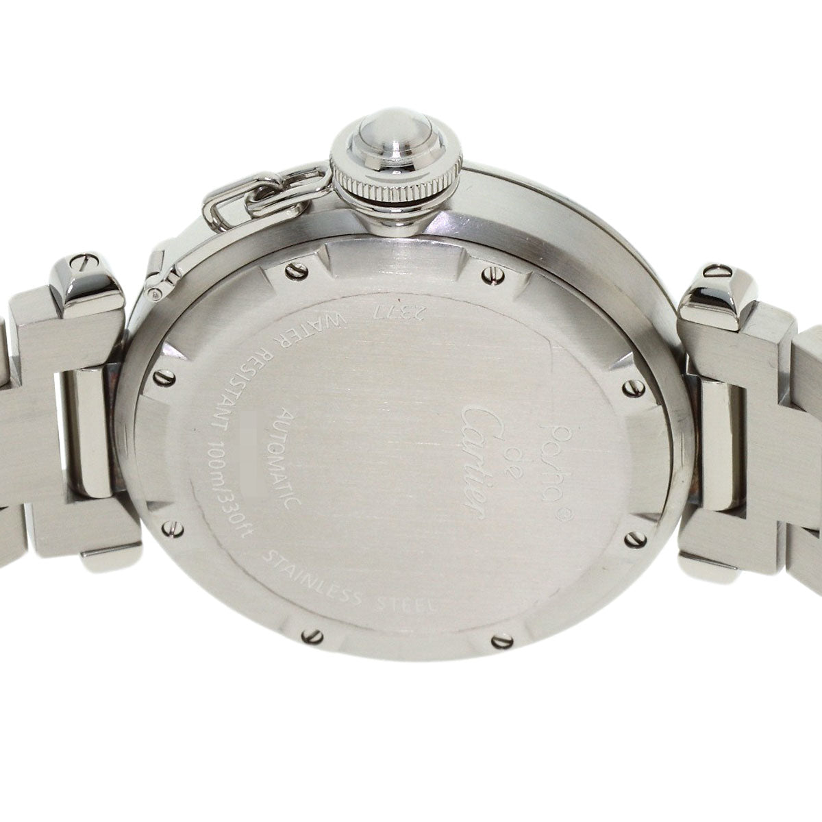 CARTIER Pasha C Meridian GMT Watches W31029M7 Stainless Steel/Stainless Steel Boys