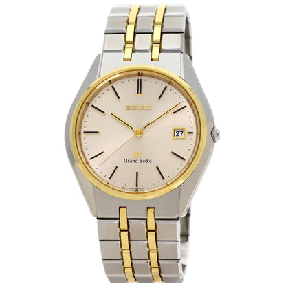 SEIKO Grand Seiko Round Face Watches SBGS004 9587-8000 Stainless Steel/SSxK18YG mens