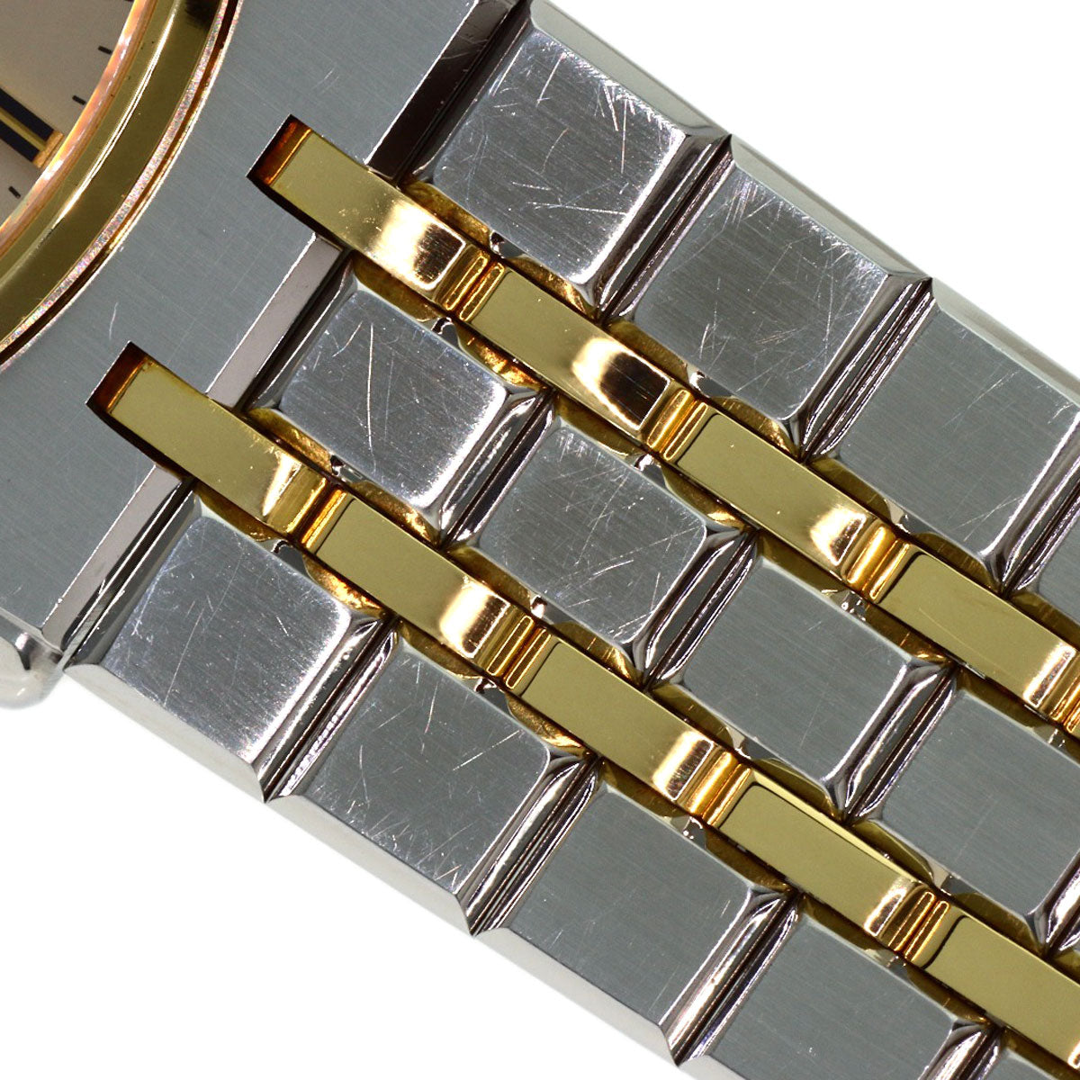 SEIKO Grand Seiko Round Face Watches SBGS004 9587-8000 Stainless Steel/SSxK18YG mens