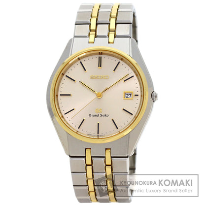SEIKO Grand Seiko Round Face Watches SBGS004 9587-8000 Stainless Steel/SSxK18YG mens