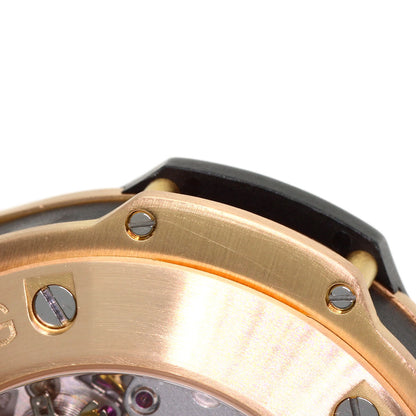 HUBLOT Big Bang 1.7" Watches 301.PM.1780.GR K18 Pink Gold/Rubber mens