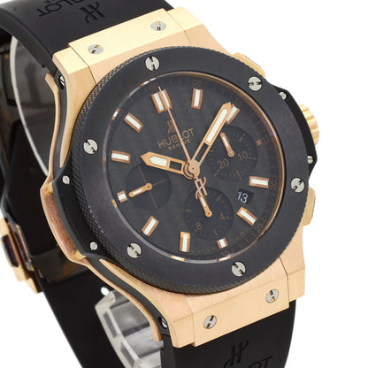 HUBLOT Big Bang 1.7" Watches 301.PM.1780.GR K18 Pink Gold/Rubber mens