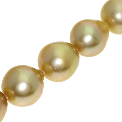 Golden Pearl Pearl Necklace Silver 87g　Ladies