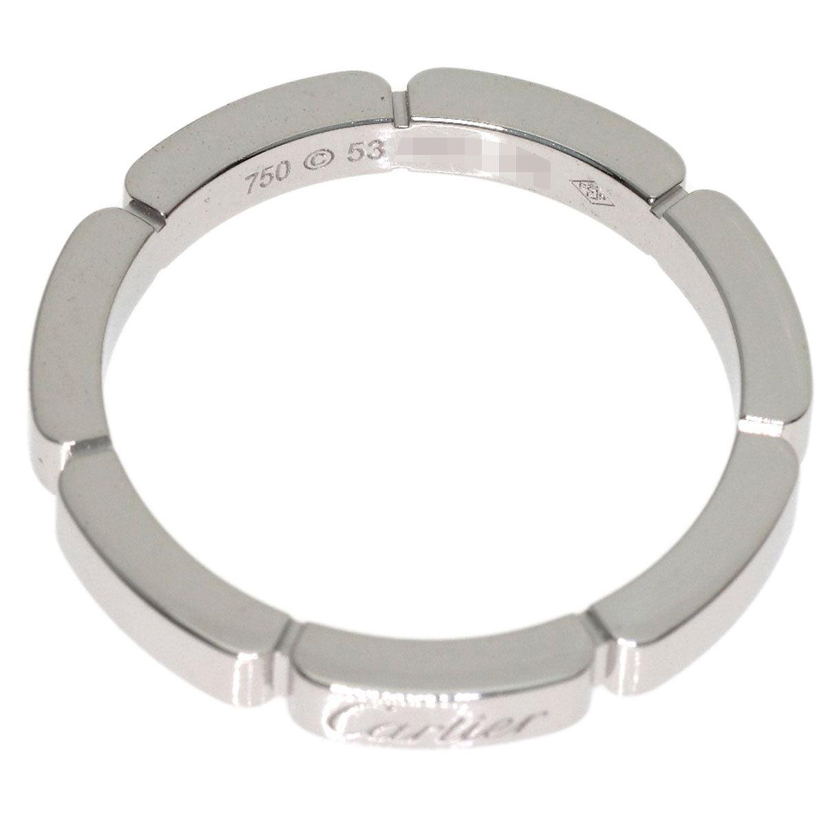 CARTIER Mayon PANTHERE #53 Ring K18 White Gold Ladies [Used]
