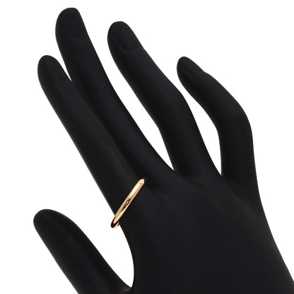 CARTIER Wedding #58 Ring K18 Pink Gold Ladies [Used]