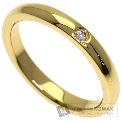 TIFFANY&Co. Stacking band 1P Diamond Ring K18 Yellow Gold Ladies [Used]