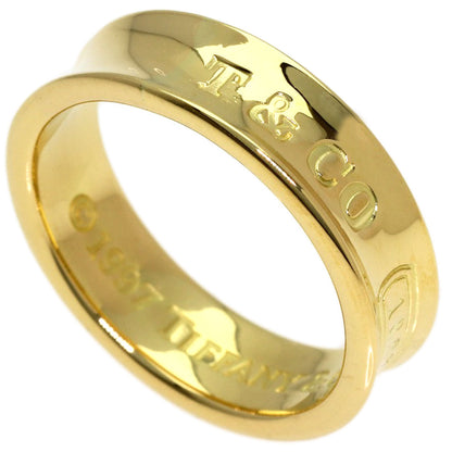 TIFFANY&Co. 1837 Ring K18 Yellow Gold Ladies [Used]
