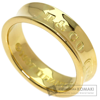 TIFFANY&Co. 1837 Ring K18 Yellow Gold Ladies [Used]