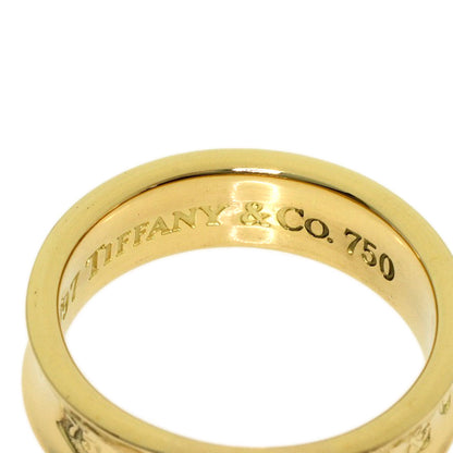 TIFFANY&Co. 1837 Ring K18 Yellow Gold Ladies [Used]