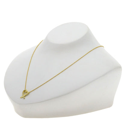 TIFFANY&Co. Loving Heart Diamond Necklace K18 Yellow Gold Ladies [Used]