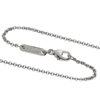 Chopard Happy Diamond Soccer Ball Necklace K18 White Gold Ladies [Used]