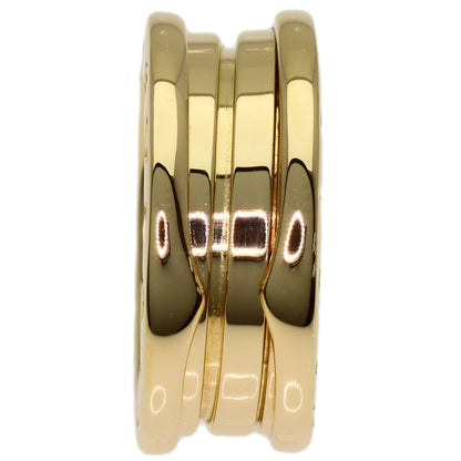 BVLGARI B.zero1 2 Band #51 Ring K18 Yellow Gold Ladies [Used]