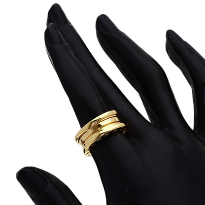 BVLGARI B.zero1 2 Band #51 Ring K18 Yellow Gold Ladies [Used]