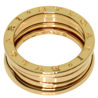BVLGARI B.zero1 2 Band #51 Ring K18 Yellow Gold Ladies [Used]
