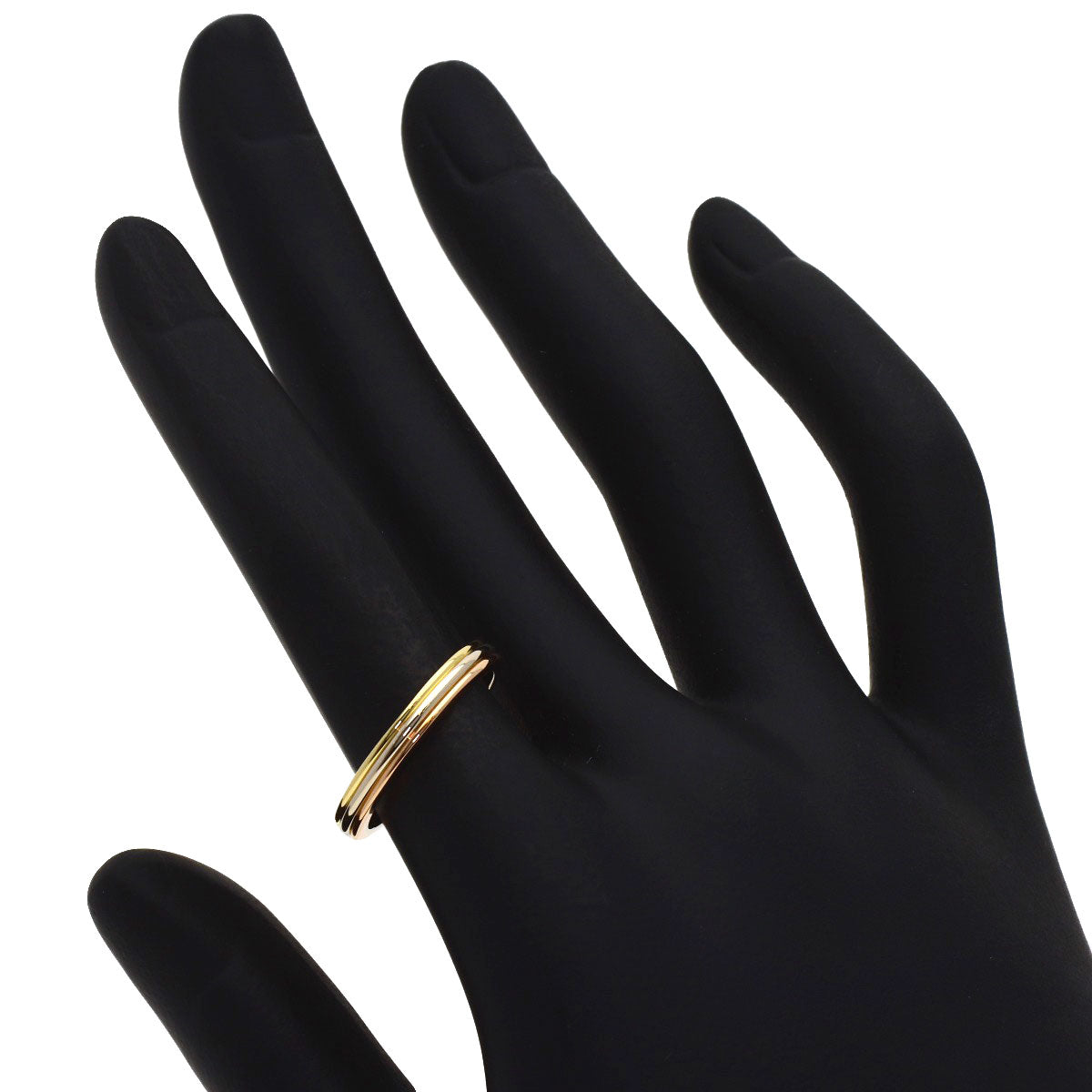 CARTIER Three colors # 52 Ring K18 Yellow Gold 18K Pink GoldLadies [Used]