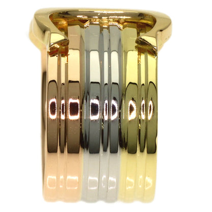 CARTIER 2C LM #49 Ring K18 Yellow Gold 18K Pink GoldLadies [Used]