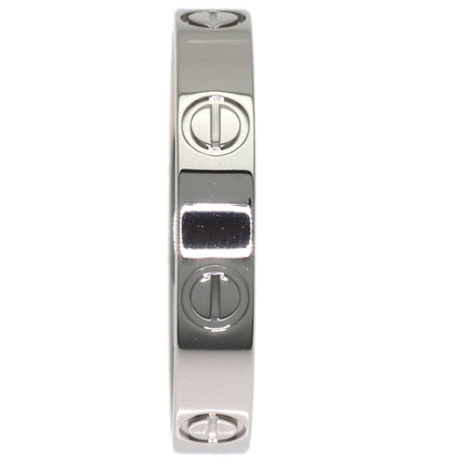 CARTIER Mini love ring #57 Ring Platinum PT950 Ladies [Used]