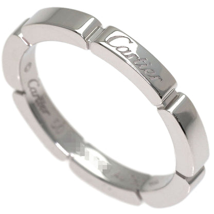 CARTIER Maillon PANTHERE #50 Ring K18 White Gold Ladies [Used]