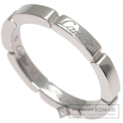 CARTIER Maillon PANTHERE #50 Ring K18 White Gold Ladies [Used]
