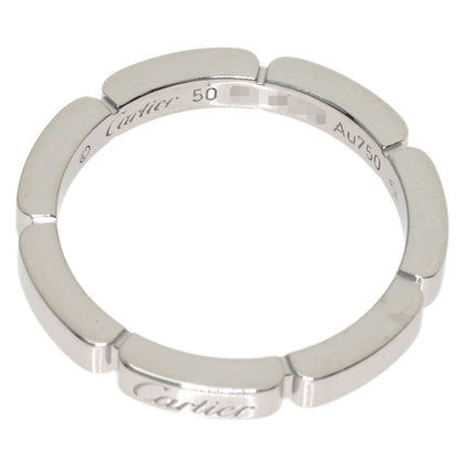 CARTIER Maillon PANTHERE #50 Ring K18 White Gold Ladies [Used]