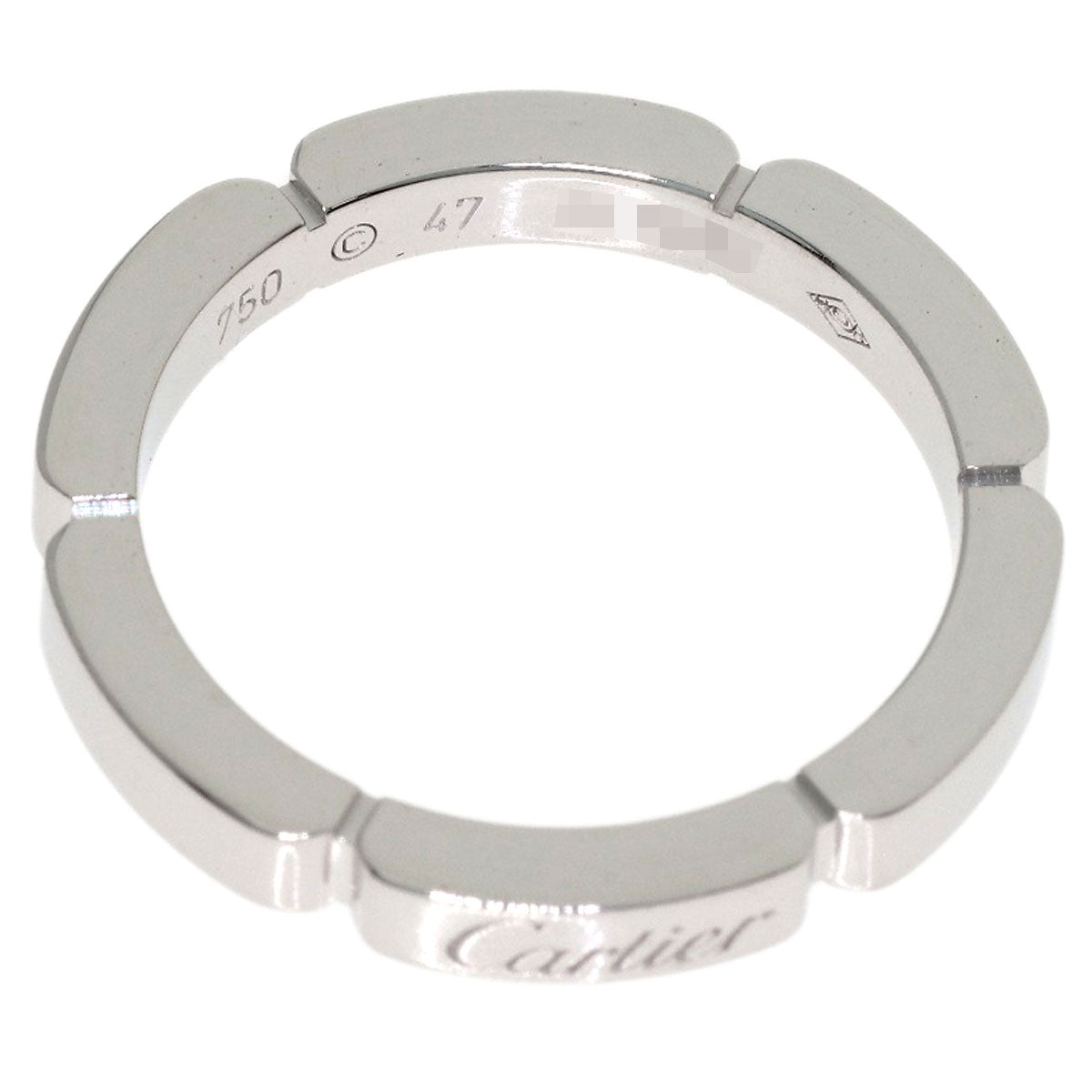 CARTIER Mayon PANTHERE #47 Ring K18 White Gold Ladies [Used]