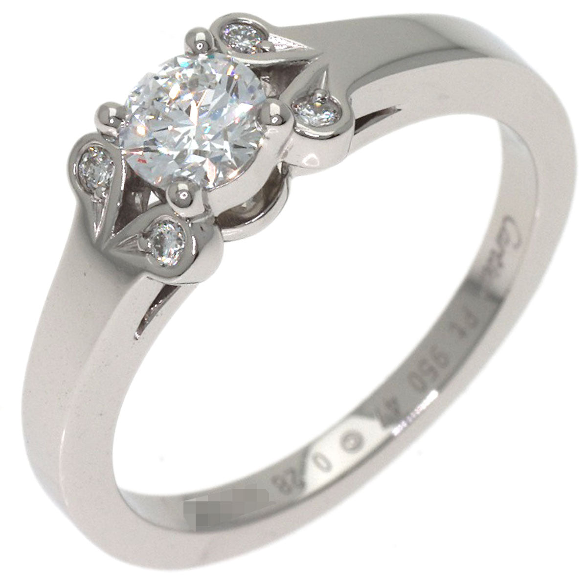 CARTIER Ballerina Diamond #47 Ring Platinum PT950 Ladies [Used]