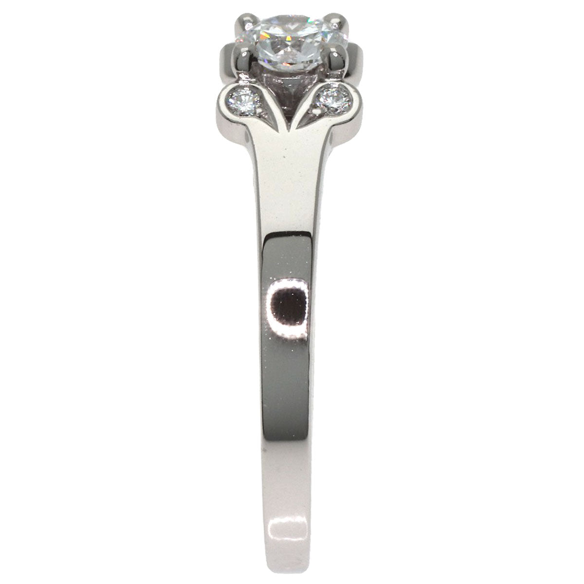 CARTIER Ballerina Diamond #47 Ring Platinum PT950 Ladies [Used]