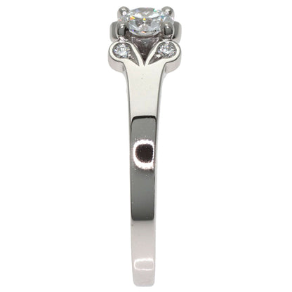 CARTIER Ballerina Diamond #47 Ring Platinum PT950 Ladies [Used]