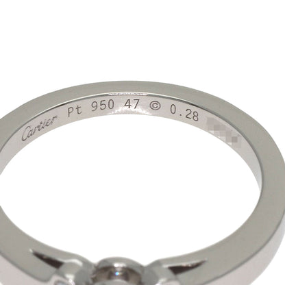 CARTIER Ballerina Diamond #47 Ring Platinum PT950 Ladies [Used]
