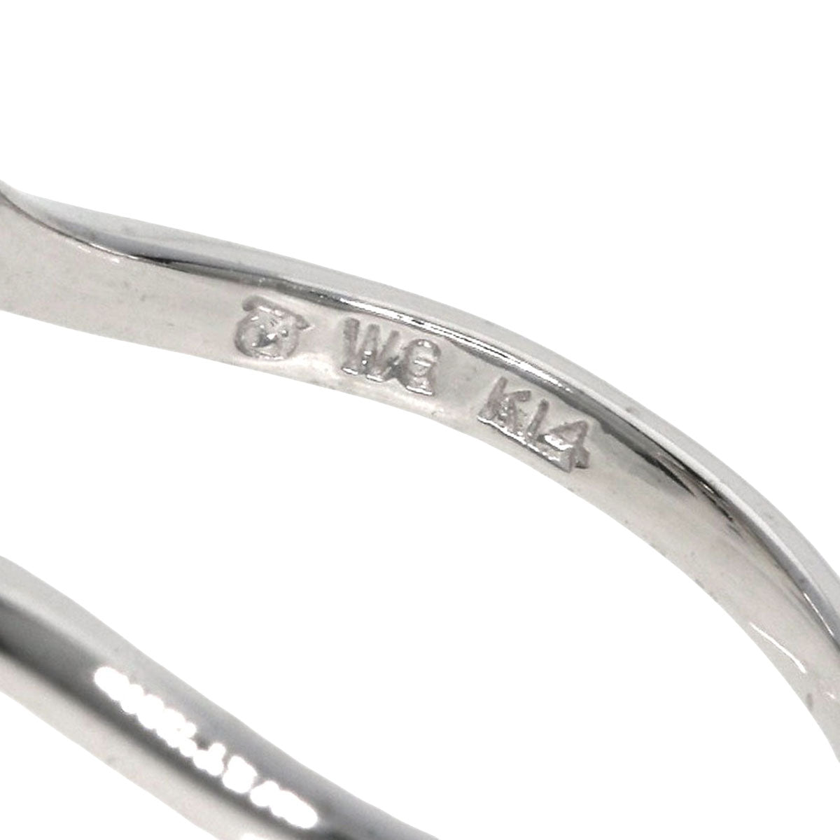 MIKIMOTO Pearl Pearl Ring K14 White Gold Ladies [Used]