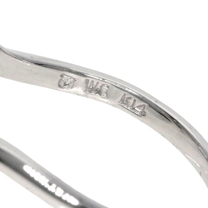 MIKIMOTO Pearl Pearl Ring K14 White Gold Ladies [Used]