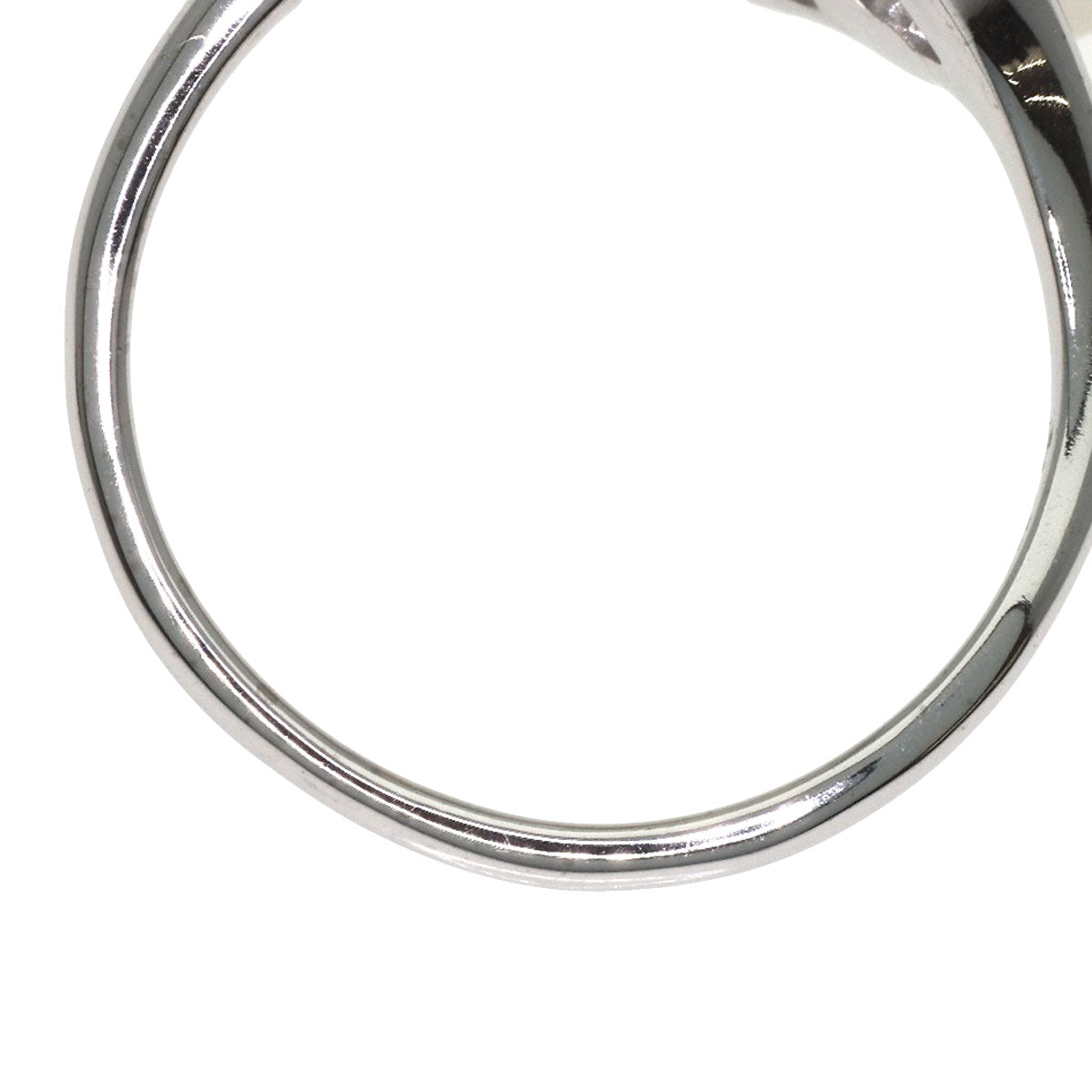 MIKIMOTO Pearl Pearl Ring K14 White Gold Ladies [Used]
