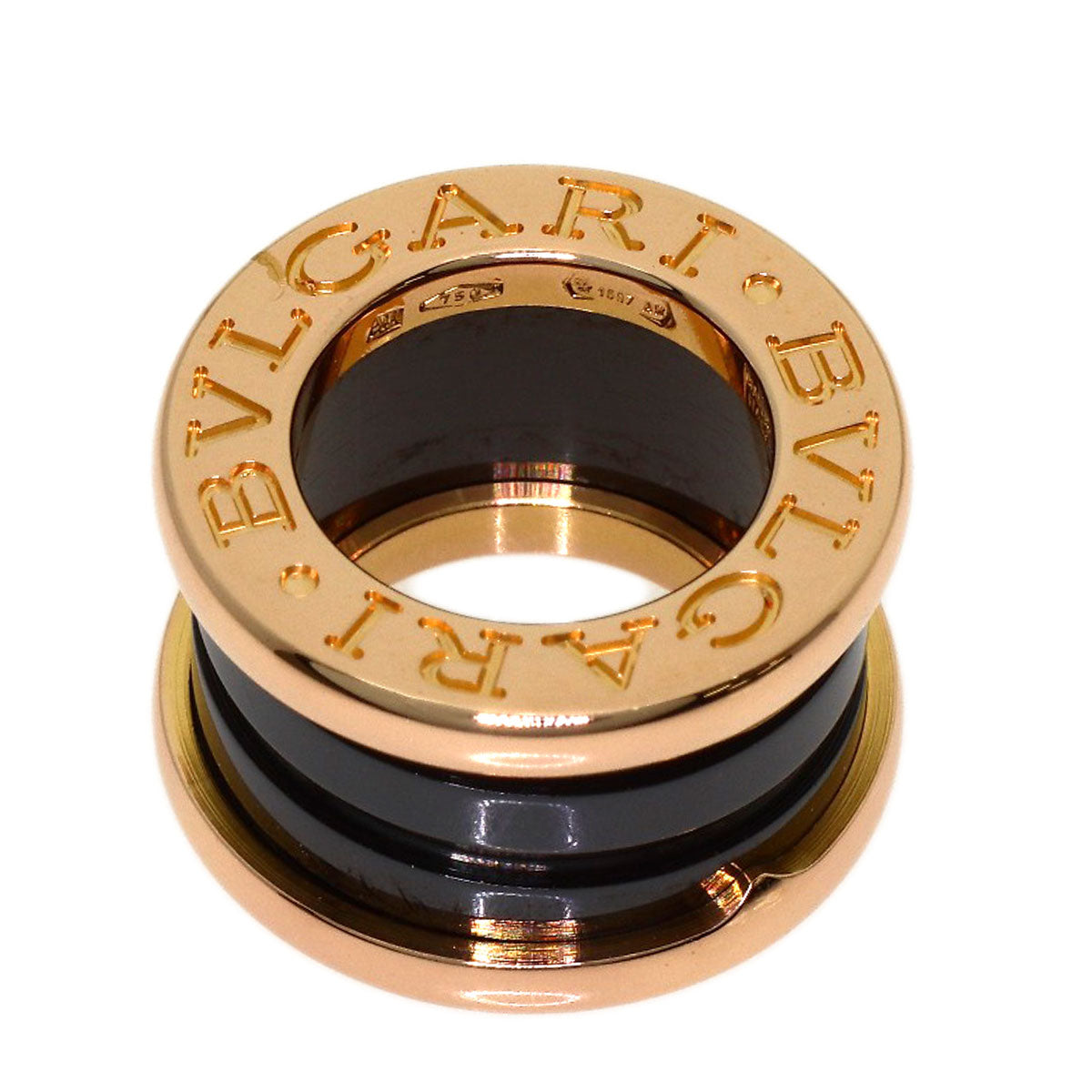 BVLGARI B.zero1 Ceramic TOP Pendant top K18 Pink Gold Ladies [Used]