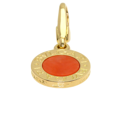 BVLGARI BVLGARI BVLGARI Coral Coral Pendant top K18 Yellow Gold Ladies [Used]