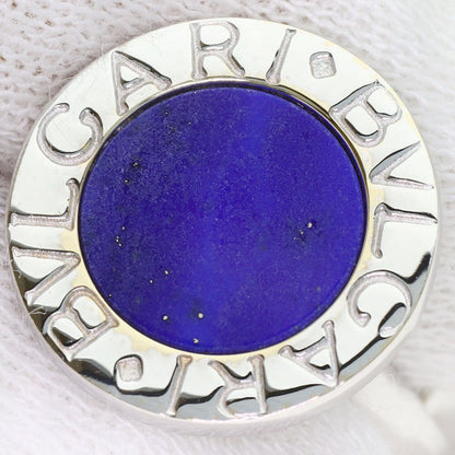 BVLGARI BVLGARI BVLGARI Lapis Lazuli & Azure stone cuffs K18 White Gold mens [Used]