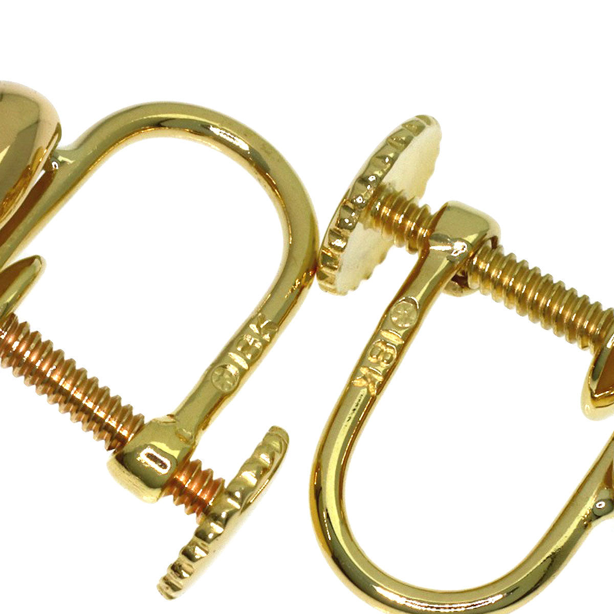 TIFFANY&Co. Bean Earring K18 Yellow Gold Ladies [Used]