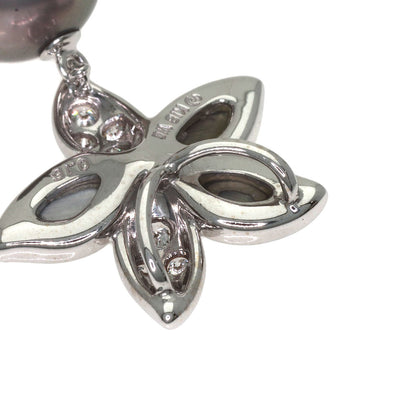 TASAKI Pearl Pearl Black Shell Pendant top K18 White Gold Ladies [Used]