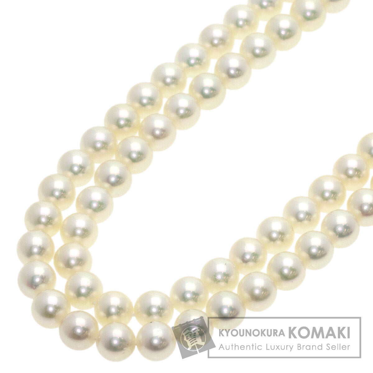 MIKIMOTO Pearl Pearl Long 47.2" Necklace K14 White Gold Ladies [Used]