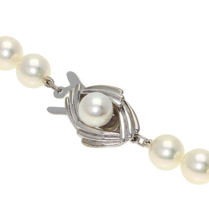 MIKIMOTO Pearl Pearl Long 47.2" Necklace K14 White Gold Ladies [Used]