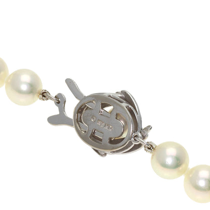 MIKIMOTO Pearl Pearl Long 47.2" Necklace K14 White Gold Ladies [Used]