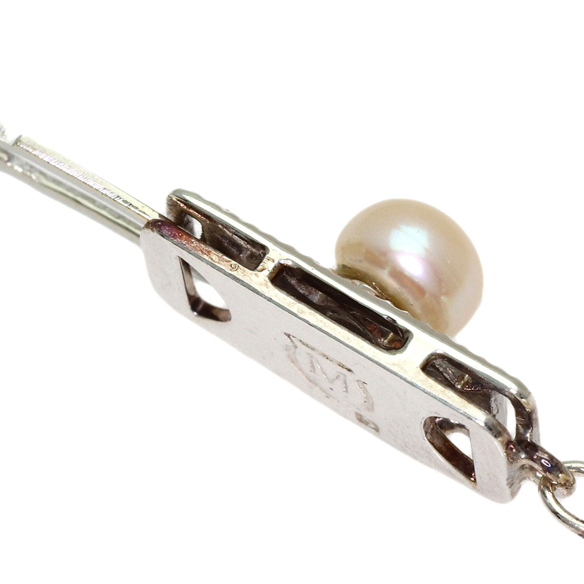 MIKIMOTO Akoya pearl Pearl Necklace Silver Ladies [Used]