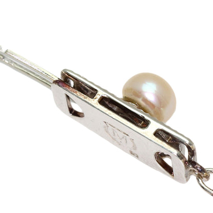 MIKIMOTO Akoya pearl Pearl Necklace Silver Ladies [Used]