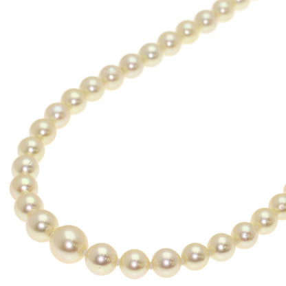 MIKIMOTO Pearl Pearl Necklace Silver Ladies [Used]