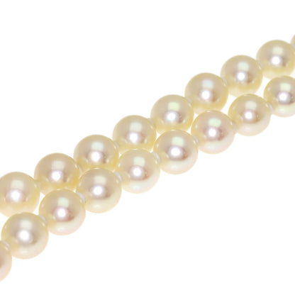 MIKIMOTO Pearl Pearl Necklace Silver Ladies [Used]