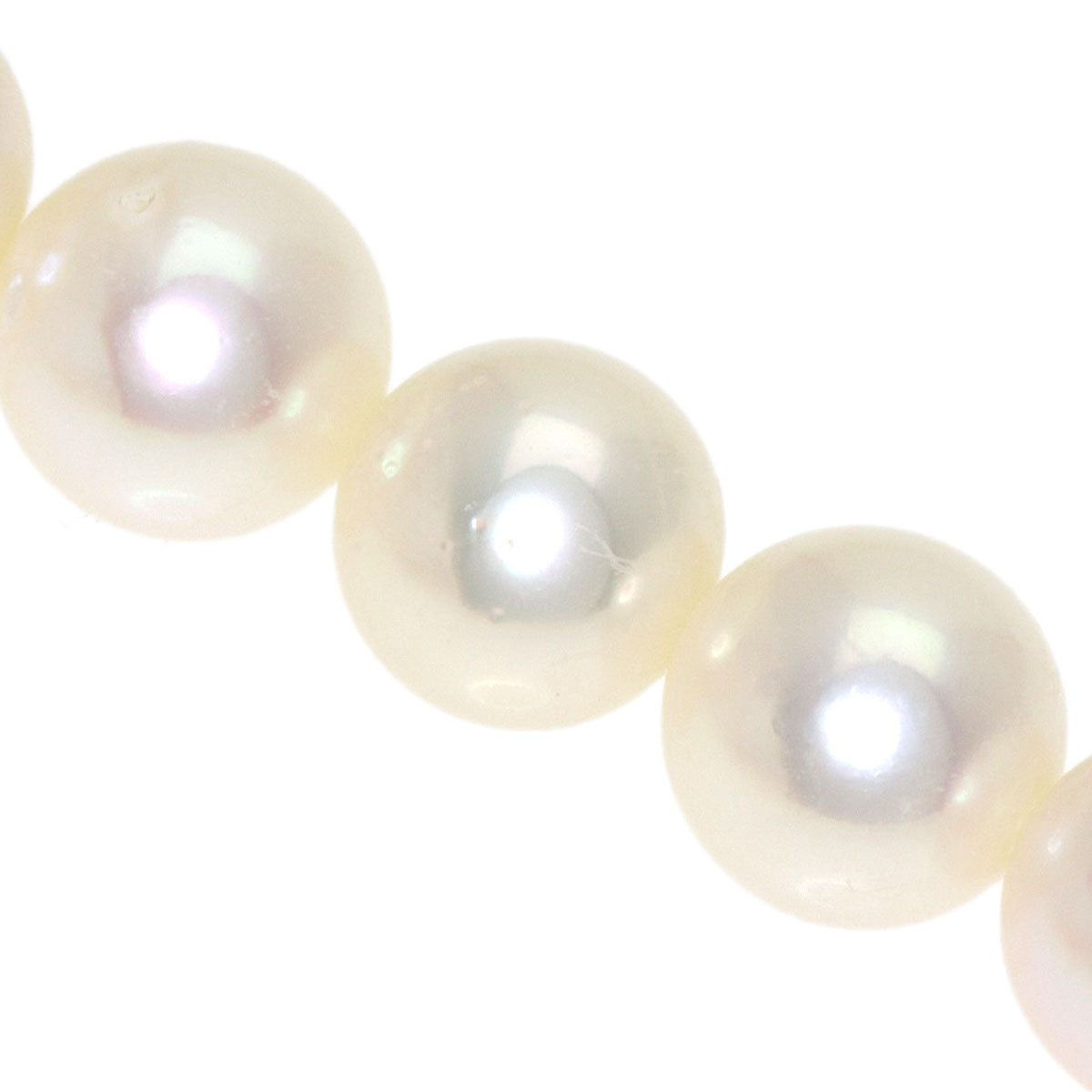 TASAKI Pearl Pearl Earring 2-piece set Necklace Silver Ladies [Used]