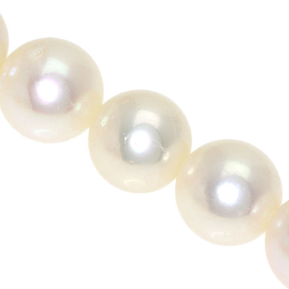 TASAKI Pearl Pearl Earring 2-piece set Necklace Silver Ladies [Used]